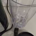 Mueller Smoothie Blender for Smoothies - Personal Blender for Shakes, Frozen Drinks, Baby Food & More, 15oz Travel Cup and Lid, Durable Stainless Steel Blades for Powerful Blending Performance, Black