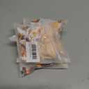 5 x Thanksgiving 4.5" Baby Girl Bows 3 Pack Soft Headband High Stretchy Hairbows Newborn Toddler (Beige&Turkey&Maple Leaf)