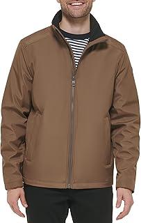 Calvin Klein Men's Stand Collar Poly Jacket, S