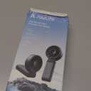 JISULIFE Handheld Fan Life7  Ultimate Flexibility: High-Power Motor, LED Display, 19.5 Hrs Cooling, 5000mAh Rechargeable, 5-Speed, Foldable Design, 3-IN-1 Portable Fan for Travel Cruise Beach(Black)