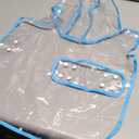 Pet Raincoat,Small Dog Waterproof Puppy Raincoat Coat Transparent Pet Dog Rainwear Clothes for Small Dogs Cats (XL,Bule) (XL-Back 13.8'' For <13lb dogs, Blue)