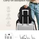 LOVEVOOK 40L Travel Backpack for Women & Men,Airline Approved Carry On Backpack with 3 Packing Cubes,TSA Waterproof Personal Item Bag,Weekender Overnight Essentials Backpacks fits 18" Laptop