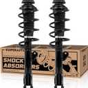 KUIPERAUTO Front Complete Struts Coil Spring Assembly 272288 272289 Compatible with 2006-2012 Toyota Yaris Replacement Shock Absorbers