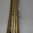 Gold Curtain Rod for Windows 28 to 48 Inch, 5/8 Inch Diameter Heavy Duty Splicing Adjustable Curtain Rods With Brackets, Easy to Install, Suitable for Bedroom, Patio and Outdoor