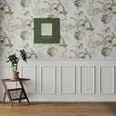 Accent Wall Molding Kit Premade Wainscoting Panels Wall Molding Peel and Stick Panel White Pre Cut Trim for Walls Picture Frame Molding for Home Decoration(6 Set, 12 x 24 Inch)