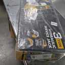 YELLOW JACKET 3 Ton Hydraulic Floor Jack Dual Pump for Quickly Car Lift, Low Profile Service Jack, 6600 lb Capacity