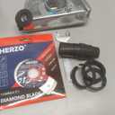HERZO Cutting Dust Shroud for 5 inch and 4-1/2 inch Angle Grinder