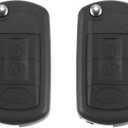 X AUTOHAUX 2pcs 315MHz NT8-15K6014CFFTX4 Replacement Smart Proximity Flip Keyless Entry Remote Key Fob for Land Rover Range Rover 2006-2010 for LR3 2005-2009 3 Buttons