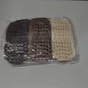 CoolMate Pilates Socks with Grips for Women, Yoga Socks, Crew Non Slip Women for Barre, Valentines Day Gifts for Her (6-10, A-11. 3 Pairs Slouch Brown/Light Brown/Beige)