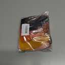 2 x PU Leather Key Fob Case, 5Pcs Key Pouch for Car Keys Keychain Holder Love Heart Decor Key Case, 5 Colors