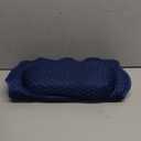 Bath Pillow RUVINCE Ergonomic Luxury Bathtub Pillow with Head,Neck, Shoulder and Back Support, 4D Bath Pillows for tub with 6 Powerful Suction Cups, Fits All Bathtub, Spa Tub, Hot Jacuzzi (Dark Blue)