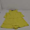 Dokotoo Womens Summer Jumpsuits 2025 Casual Ruffle Chiffon Sleeveless Rompers, Size L