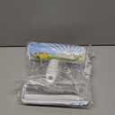 Pawstie Roller Pet Hair Remover and Reusable Lint Roller - Pawstie Cat and Dog Hair Remover for Furniture, Couch, Carpet, Clothing and Bedding - Portable, Multi-Surface Fur Removal Tool (Gray)