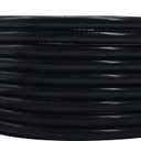 NEMA 5-20P Plug to 5-20R Connector Extension Cord,25 FT,20A/125V,12/3 SJTW,T Blade Power Cord,Black