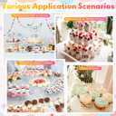 Remerry 296 Pack Plastic Dessert Cups with Lids and Spoons Toothpicks 2/3/4/5/6 oz 8 Styles Clear Mini Appetizer Cups Disposable for Serving Fruit Ice Cream Pudding Weddings Party(Classic Style)