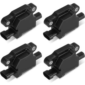Set of 4 Ignition Coil Pack Compatible with Cadillac Escalade ESV EXT, Chevy Avalanche Express Impala Silverado Suburban Tahoe, GMC Envoy Savana Sierra Yukon, Hummer H2 H3 Replace UF413 C1511