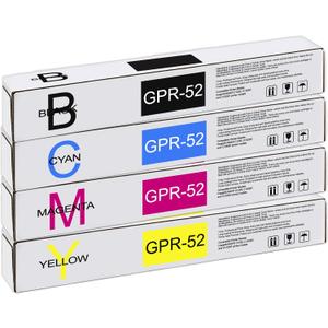 MasaiMara GPR-52 GPR52 Compatible Toner Cartridge for Canon imageRUNNER C1325 C1325IF C1335IF Printer (Black Cyan Magenta Yellow, 4 Pack)