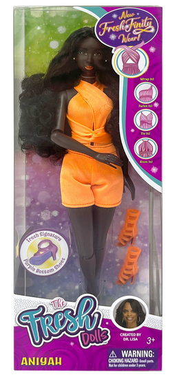 Fresh Dolls with New Fresh Finity Wear Aniyah 11.5"