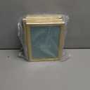 LaVie Home 5x7 Picture Frames (6 Pc, Gold) Simple Designed Photo Frame with High Definition Glass for Wall Mount & Table Top Display, Set of 6 Classic Collection