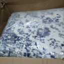 VEVOR 5 x 7 ft Area Rug Large Washable Rug Non-Slip and Tear-Resistant Soft Carpet Pet & Child Friendly Modern Area Rugs Indoor Mat for Bedroom Office Living Room Kids Room Entryway Blue