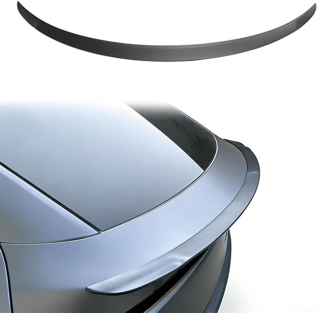 Rear Spoiler for Tesla Model Y Juniper 2025 2026 Trunk Wing Lip for Model Y Juniper OEM Precise Fit Exterior Accessories Model Y Juniper(Standard & Premium 2025/2026) ABS Matte Black
