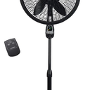 Lasko Oscillating Cyclone Pedestal Fan, Adjustable Height, Timer, Remote Control, 3 Speeds, for Bedroom, Living Room, Home Office, 18"