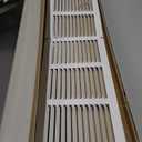 30x6 Return Air Grille(Duct Opening Size),Air Return Vent Cover,Flat Vent Cover,Rejillas De Aire Acondicionado para Casa,Return Air Grilles,Outer Dimensions:31.75"Wx7.75"H(30"W x 6"H, Duct Opening)