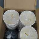 100 Count Christmas Paper Cups, Xmas 16 oz Disposable Coffee Cups Snowflake Santa Snowman Elk Christmas(16oz 100Count)