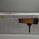 Heat Storm HS-1500-TT Infrared, 7 ft Cord, Tripod + Heater, Black