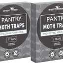 Convenient Hook Design-Greener Mindset Pantry Moth Traps, Pack of 2