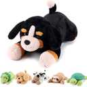 gnomantic Bernese Mountain Dog Weighted Stuffed Animals  28 Inch 5.0 Pounds Weighted Plushies Dog Stuffed Animal  Large Plush Pillow  Cute Plush Toy Gift for Kid & Adults (28" 5.0 lbs)