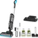 HAUSMEISTER Hydroflex Pro Max Cordless Floor Washer, 30KPA Wet Dry Vacuum Mop with Self-Cleaning Base, Vacuum and Mop Combo for Hard Floors & Pet Hair, 40Min Runtime