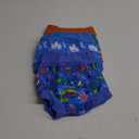 MOEMOE Baby Reusable Swim Diaper 3Pcs Waterproof Swim Pants Baby Swim Diaper for Boys and Girls Swimming Lesson, (4T, Blue)
