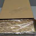 4 Small 3.6 QT Water Hyacinth Wicker Baskets for Shelves, 10" Long Woven Pantry Organizers and Storage Basket, Decorative Ratten Shallow Rectangle Baskets for Organizing Countertop Bathroom