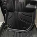 Floor Mats Fit for Honda HR-V HRV 2016-2022 - Front and Rear Row Liner Automotive Floor Mats - All-Weather Protection TPE Car Floor Liners HRV Accessories Black
