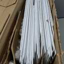 FDSDEFEN 3Tier White Cat Cage Indoor DIY Playpen  Detachable Metal Wire Kennels Enclosure (3Tier White)