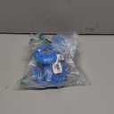 BENLIUDH Inline Skate Wheels With Bearings, 3 Inch Roller Blade 76mm Outdoor and Indoor Clear Wheels for Office Chairs, Luggage (7 Pack, Blue)