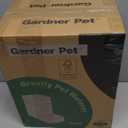 Gardner Pet 2.2 Gallon Automatic Dog Water Bowl Dispenser 8.5L Gravity Water Feeder with Stainless Steel Bowl & Maifan Stone Filter, BPA-Free for for Cats and Dogs (Black, 2.2 Gallon)
