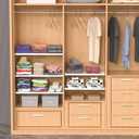 Expandable Closet Shelves, Adjustable Metal Closet Organizers and Storage Shelves for Wardrobe, Kitchen Pantry, Shoe Rack, (2 Pack,W11.81 x L: 17 "to 31")