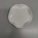 Cute Spoon Rest for Stove Top, Ceramic Spoon Holder for Kitchen Counter, 5.3 Inches Coffee Spoon Holder Utensil Rest for Kitchen Gadget Cooking Gift Housewarming Wedding,Kitchen Decor, White