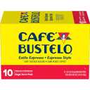 2 x Caf Bustelo Espresso Style Dark Roast, Single Serve Coffee Pods, 10 Count (Pack of 1) (EXP 12/08/26)