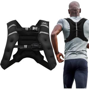 "Aduro Sport Weighted Vest Workout Equipment, 25lbs Body Weight Vest for Men, Women, Kids", 25 Pounds