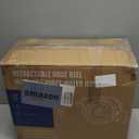 Giraffe Tools AW30 Wall Mounted 1/2" x 100 ft Garden Hose Reel, Retractable Water Hose Reel, Automatic Rewind & Lock at Any Length