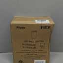 Indoor Wall Sconce, Half Cylinder Wall Light Fixture, 3000K 4000K 5000K Color Temperature Adjustable, Dimmable LED Modern Wall Light for Hallway Bedroom Living Room, Brushed Nickel (1 Pack)