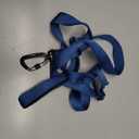 Hyhug Nylon Adjustable 4-6ft Dog Leash with Soft Neoprene Padded Handle, Durable Heavy Duty Leash with Easy-to-Use Bolt Snap, Ideal for Jogging Outdoor (Classic Blue)