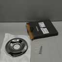 Replacement Escutcheon Plate for Delta 1300/1400 Series, for One-Handle Tub and Shower Faucets, Single Metal Round Shower Escutcheon Kit, Chrome