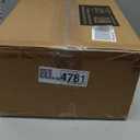 Goodluck 350 Piece Silver Plastic Dinnerware Set for 50 Guests, Fancy Disposable Plates for Party, Include: 50 Dinner Plates, 50 Dessert Plates, 50 Pre Rolled Napkins with Silver Silverware, 50 Cups