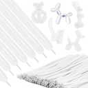 260 Balloons 100Pcs White Long Balloons for Tying Balloon Arch, Thickening Latex Twisting Balloon Garland Animal Modeling Wedding Birthday Christmas Party Decorations
