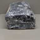 Rugflix 8x10 Area Rugs for Living Room, Washable Large Rug Stain-Resistant Low Pile, Modern Dark Carpet for Dining Room Home Office Kid Room Nursery Bedroom, Navy Blue/Black