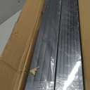 61 Pack Deck Balusters 32.25'' Bow Baluster, Black Metal Deck Spindle and Stairs Railing with Screws,Hollow Rectangle Deck Balusters for Deck Railing Porch(32.25x1.2x0.4Inch)